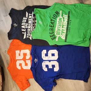 LOT of four boys t-shirts size 5/6 Childrens Place